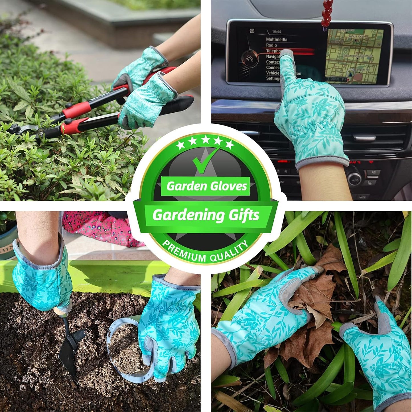 Gardening Gloves for Women, Thorn Proof Garden Gloves Yard Glove