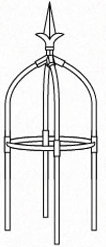 Garden Trellis for Climbing Plants Plant Support Cage, Tower Obelisk Plant Support Indoor Potted Plant, Plant Trellis for Climbing Vines, Tomato, Flower, Vegetable, Rose