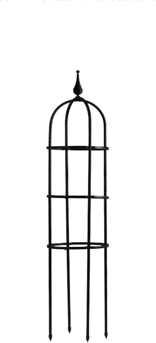Garden Trellis for Climbing Plants Plant Support Cage, Tower Obelisk Plant Support Indoor Potted Plant, Plant Trellis for Climbing Vines, Tomato, Flower, Vegetable, Rose