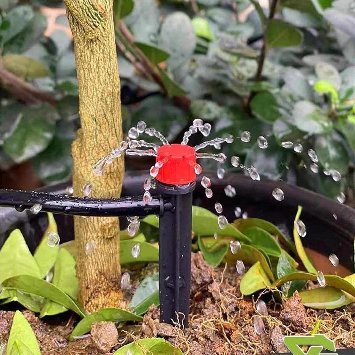 100pcs Drip Irrigation Emitters for 1/4" Drip Tubing