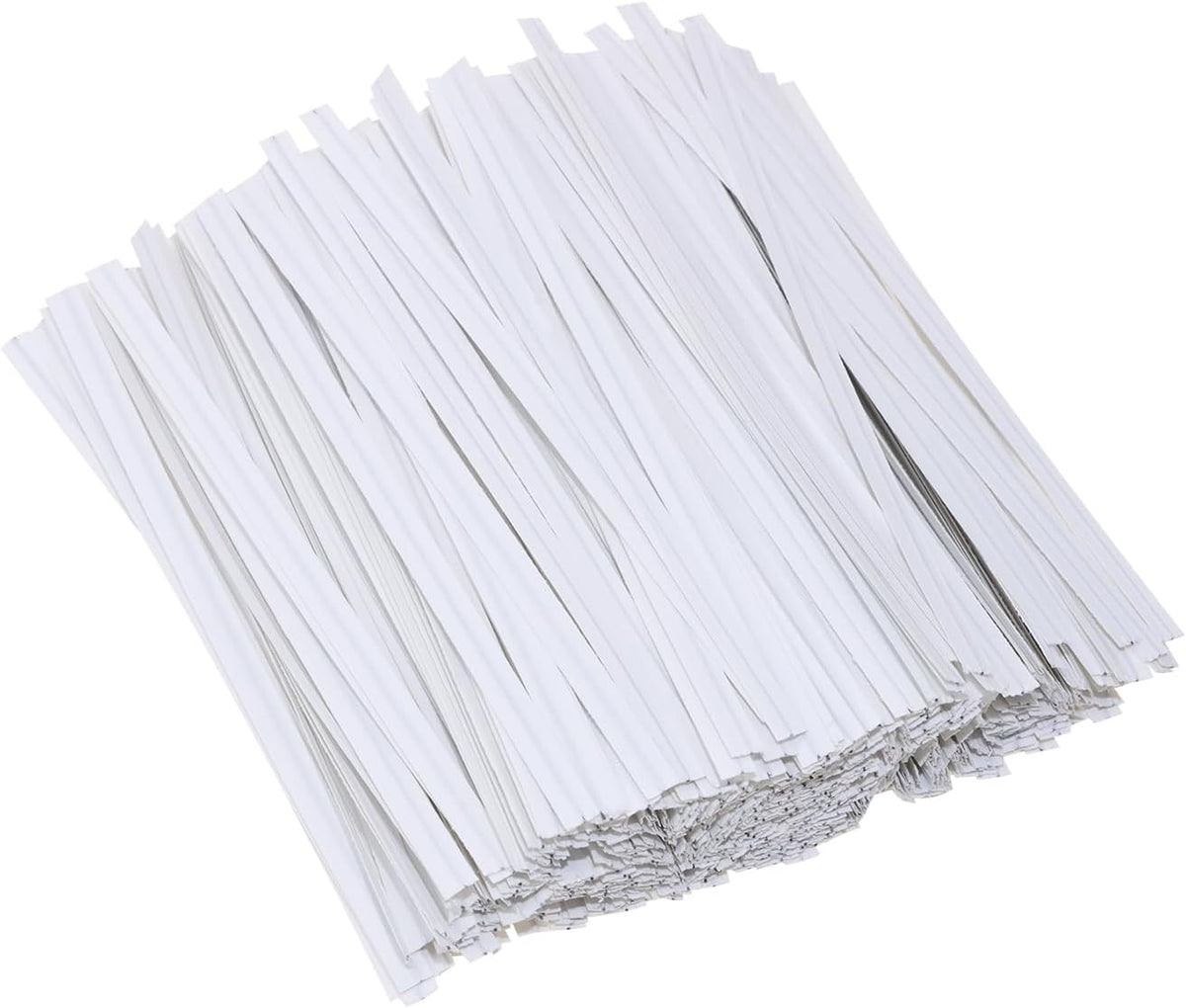 500pcs Kraft Paper Twist Ties Plant Ties 4inch Reusable Bread Twist Ties cake pop ties Cable Ties Candy Ties for Bags (Green)