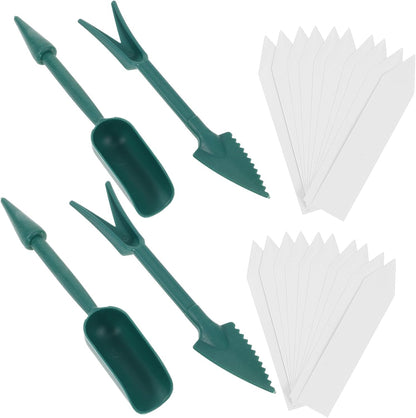 2set Complete Garden Planting Tools Gardening Tools for Gardening Trowel Transplant