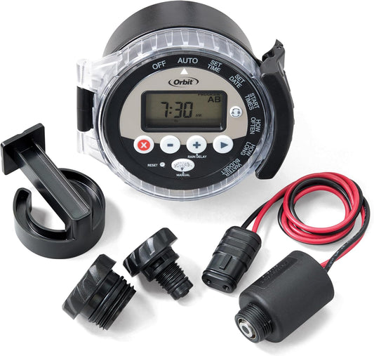 57865 Outdoor Battery-Powered Water Sprinkler Controller