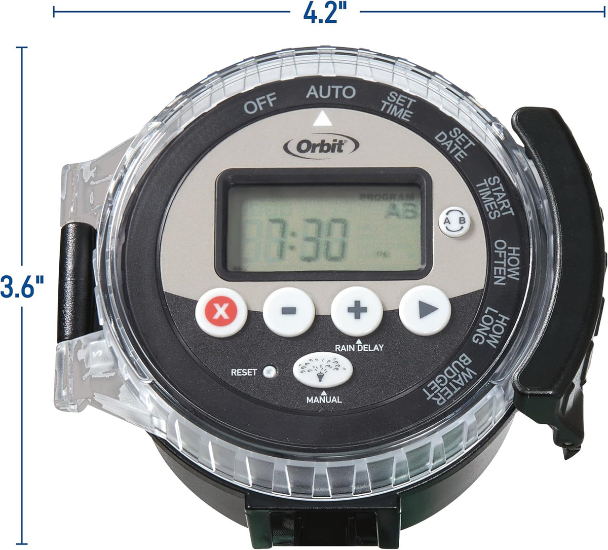 57865 Outdoor Battery-Powered Water Sprinkler Controller
