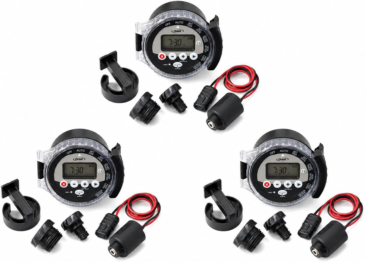 57865 Outdoor Battery-Powered Water Sprinkler Controller