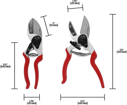 QZ431 Anvil Professional Pruner, 1-Inch Cut, 8.3-Inch Long