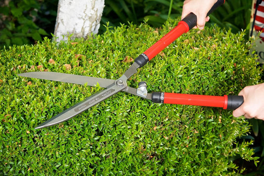 10″ Extendable Hedge Shears – Telescoping Garden Trimmer For Hedges, Shrubs & Landscaping