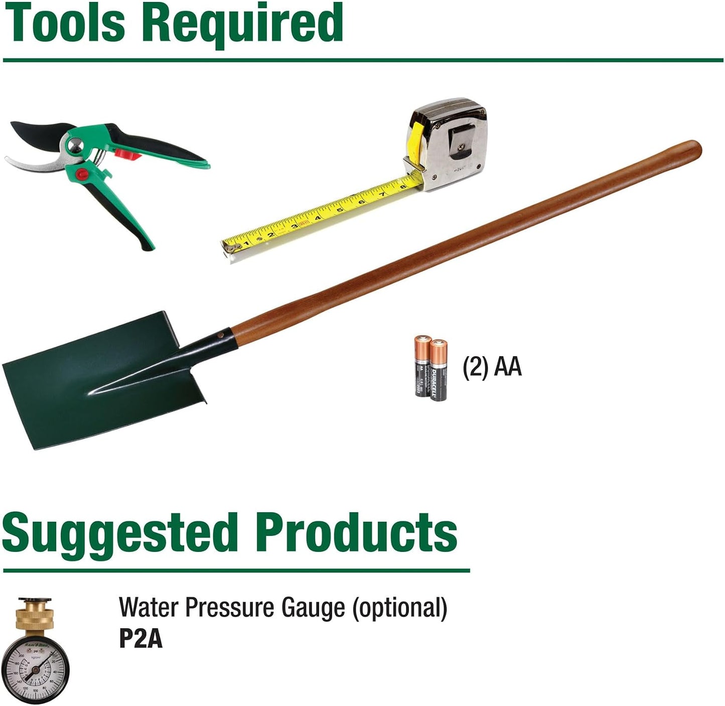 32ETI DIY Install In-Ground Automatic Sprinkler Kit