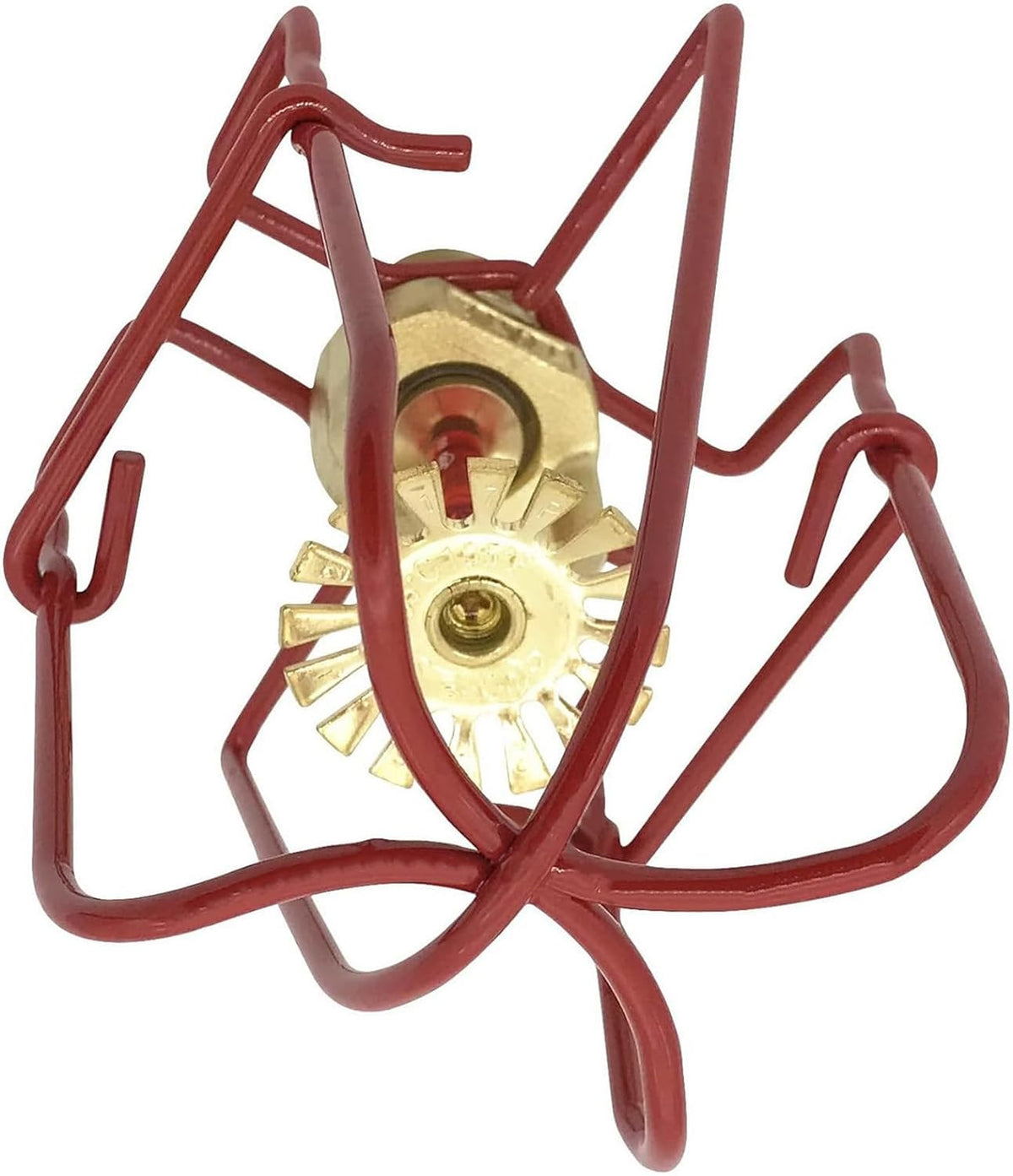 Red Fire Sprinkler Head Guard Covers for Pendant & Upright & Horizontal Heads 1/2" - 3/4" Pack of 2