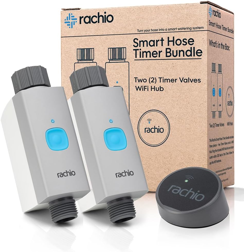 Smart Hose Timer: App-Controlled Faucet Timer. 1 Valve + 1 WiFi Hub