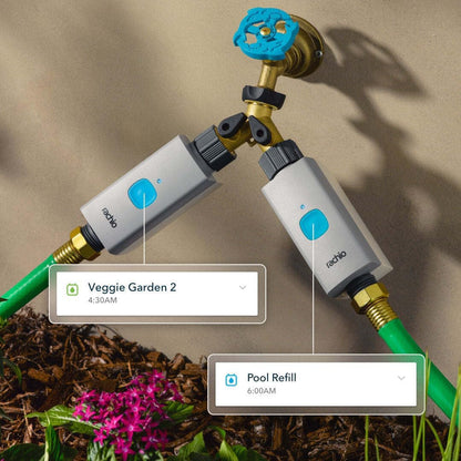 Smart Hose Timer: App-Controlled Faucet Timer. 1 Valve + 1 WiFi Hub