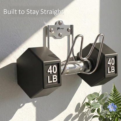 Garden Water Hose Holders for Outside wall Mount - Silver SUS304 Garden Hose Hangers, Hose Hanger Hose Hooks for Water Hose, Extension Cords