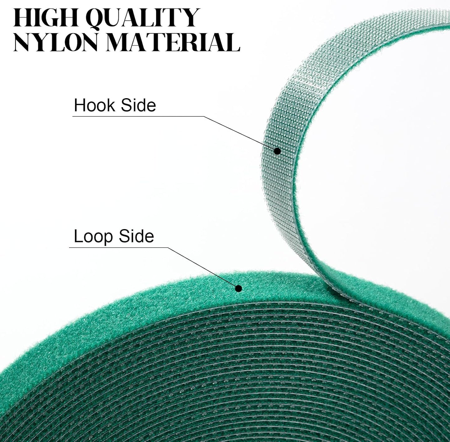 Plant Tape, 6 Roll 196 Ft Green Garden Tape, Adjustable Twist Ties for Plants Support 1/2", Reusable Garden Ties for Climbing Plants, Gardening Tape for Outdoor Indoor Plants