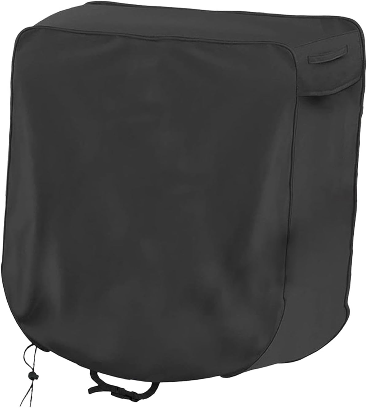 Garden Hose Reel Cover Weatherproof – Oxford Cloth Retractable Hose Reel Cover, Waterproof & Sun Protection, 23.6×17.7×23.6 Inch Unfold, with Storage Bag – Black