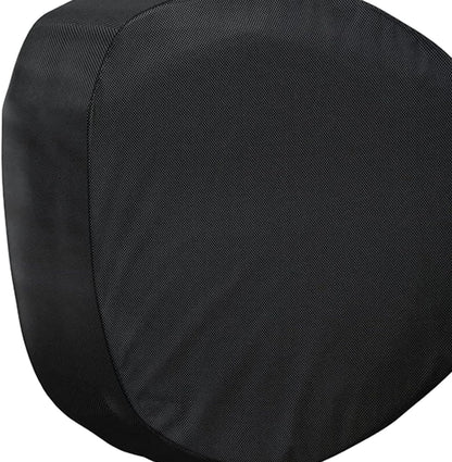Garden Hose Reel Cover Weatherproof – Oxford Cloth Retractable Hose Reel Cover, Waterproof & Sun Protection, 23.6×17.7×23.6 Inch Unfold, with Storage Bag – Black