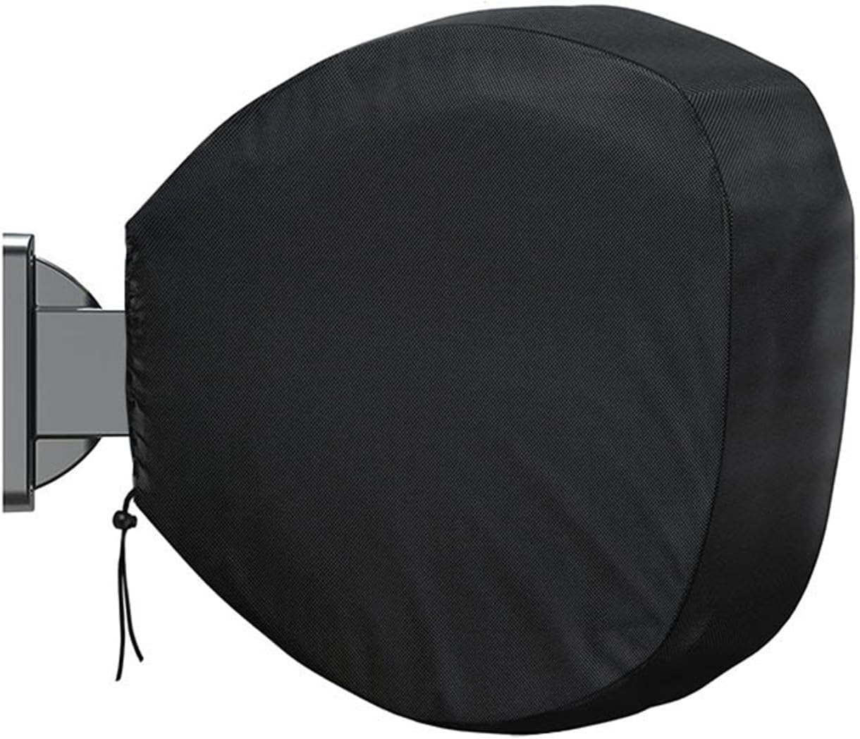 Garden Hose Reel Cover Weatherproof – Oxford Cloth Retractable Hose Reel Cover, Waterproof & Sun Protection, 23.6×17.7×23.6 Inch Unfold, with Storage Bag – Black