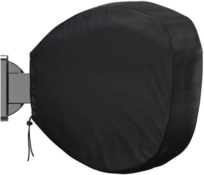Garden Hose Reel Cover Weatherproof – Oxford Cloth Retractable Hose Reel Cover, Waterproof & Sun Protection, 23.6×17.7×23.6 Inch Unfold, with Storage Bag – Black