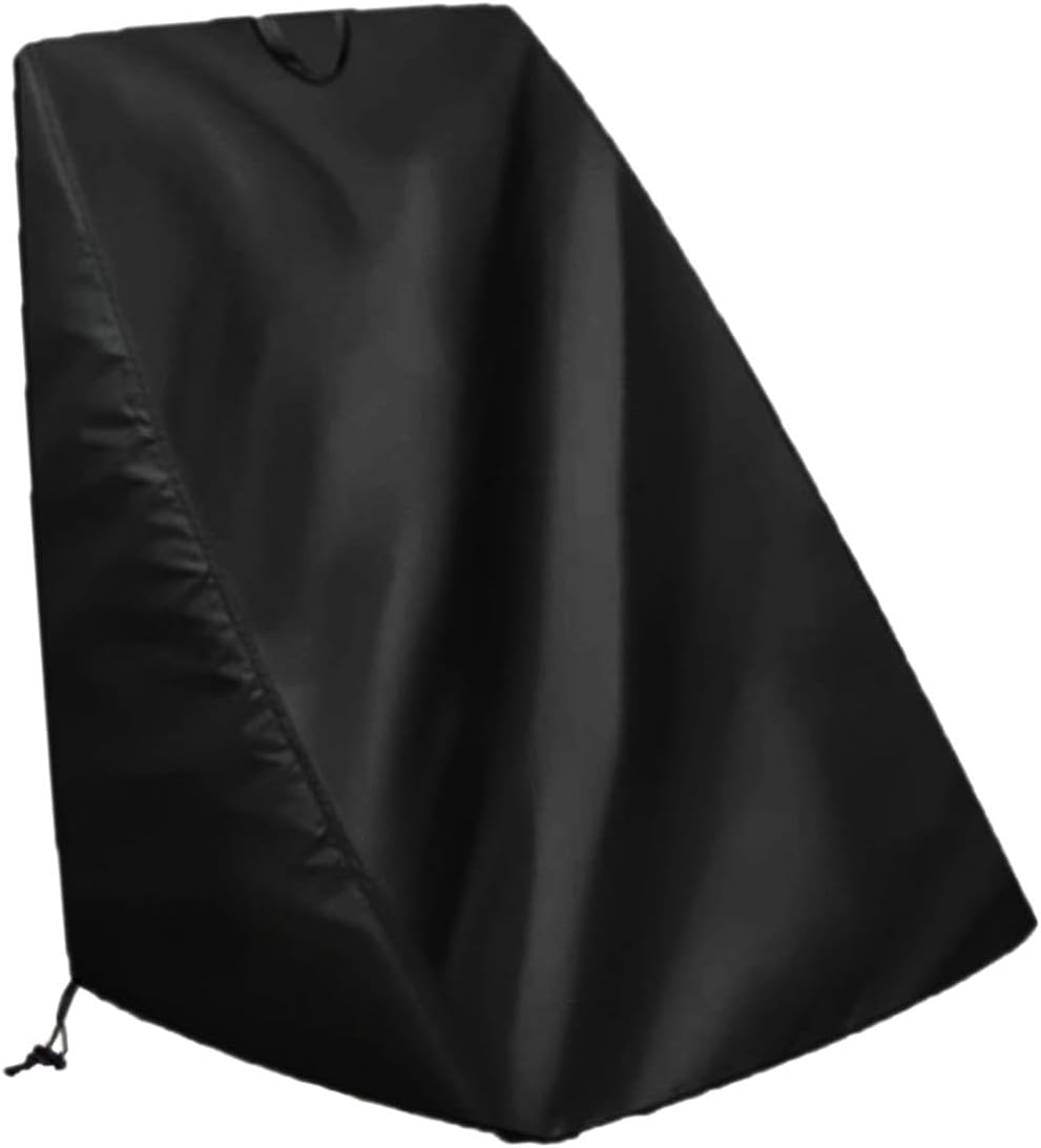 Garden Hose Reel Cover Weatherproof – Oxford Cloth Retractable Hose Reel Cover, Waterproof & Sun Protection, 23.6×17.7×23.6 Inch Unfold, with Storage Bag – Black