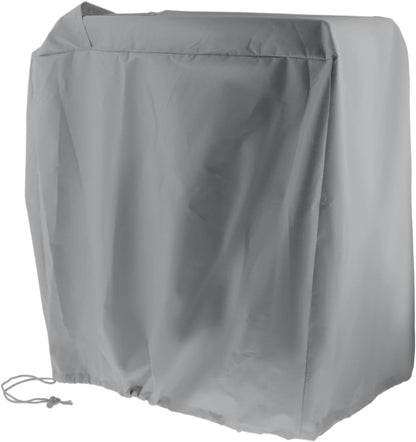 Garden Hose Reel Cover Weatherproof – Oxford Cloth Retractable Hose Reel Cover, Waterproof & Sun Protection, 23.6×17.7×23.6 Inch Unfold, with Storage Bag – Black