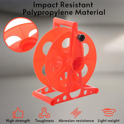 100 ft Extension Cord Storage Reel, Impact-Resistant