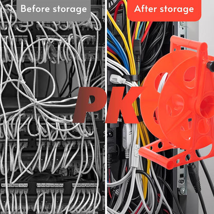 100 ft Extension Cord Storage Reel, Impact-Resistant