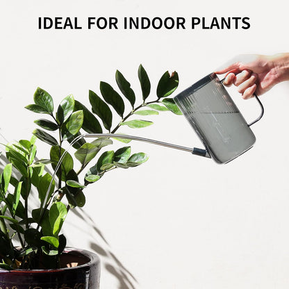 Watering Can Indoor Plants - Plant Watering Can 34 OZ, Long Spout Small Watering Can for House Plants Garden Potted Flowers with Spray Bottle, Squeeze Bottle Green
