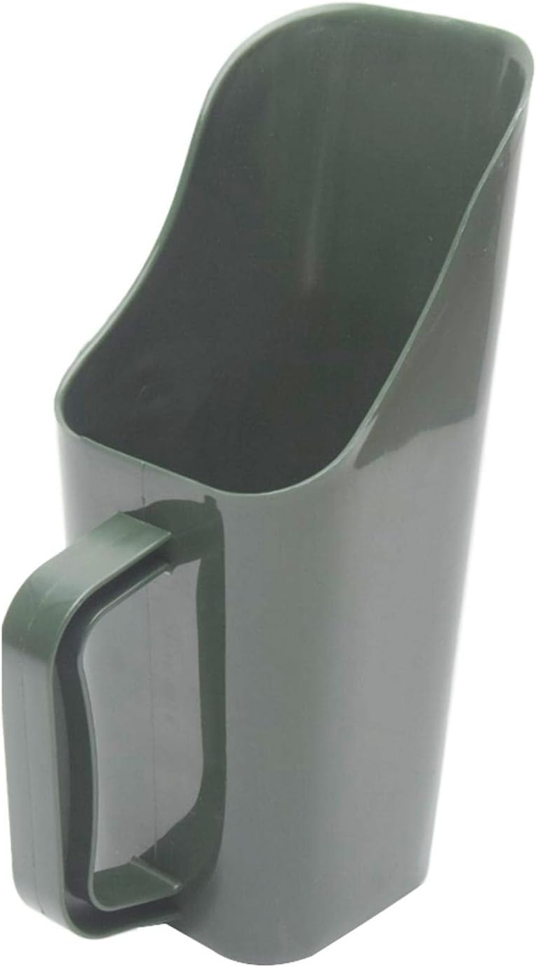 Garden Shovel,Green Scoop, Multifunctional Bucket Gardening Tool, Cultivation Shovel Spoons Digging Tool, Small Plastic Handy Garden Scoop for Soil, Compost, Plantings (Color:Army Green)