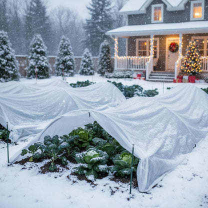 7 Pcs Plant Covers Freeze Protection, Row Cover & Tree Covers Winter