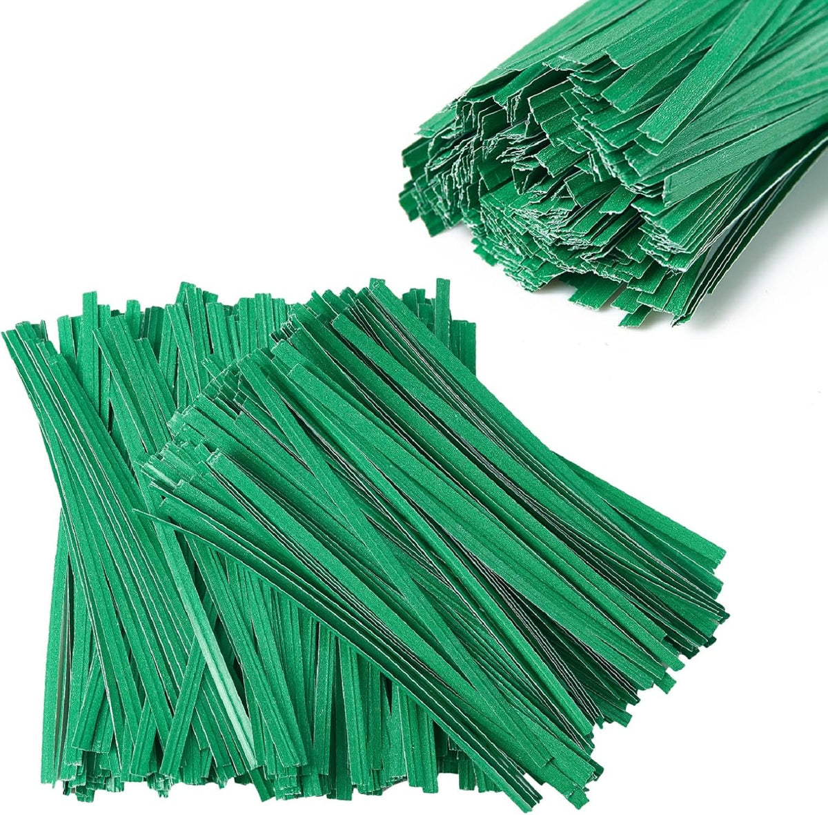 1000 Pcs 5" Red Twist Ties, Plant Ties Cable Ties Reusable Bread Ties for Party Cello Candy Coffee Treat Bags Cake Pops