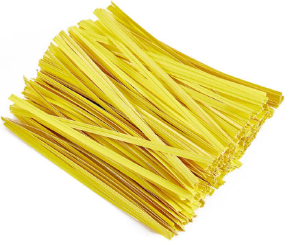 1000 Pcs 5" Red Twist Ties, Plant Ties Cable Ties Reusable Bread Ties for Party Cello Candy Coffee Treat Bags Cake Pops