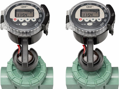 2-Pack 57860 Battery Operated Sprinkler Timer with Valve - Battery-Operated Sprinkler Timer with Valve for Easy Watering