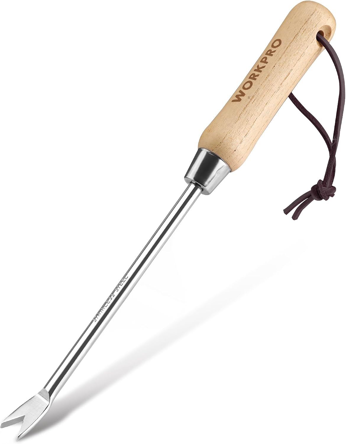 Dandelion Weeder Puller Tool with Wood Handle