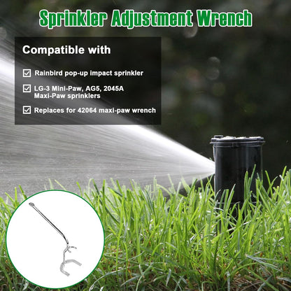 Sprinkler Wrench Fit for Rainbird Popup Impact LG-3 Mini-Paw 2045A Maxi-Paw