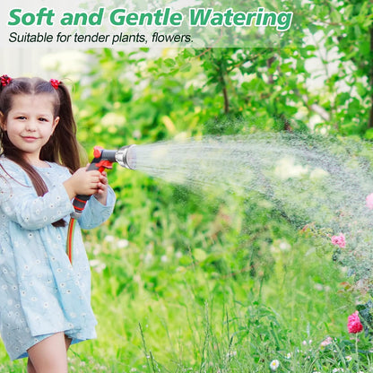 Water Nozzle with 2000 Tiny Holes, 3/4'' Aluminium Alloy Water Hose Nozzle with PTFE Thread Seal Tape for Outdoor Garden Watering Flowers, Plants, Greenhouse, Nurseryman, Container