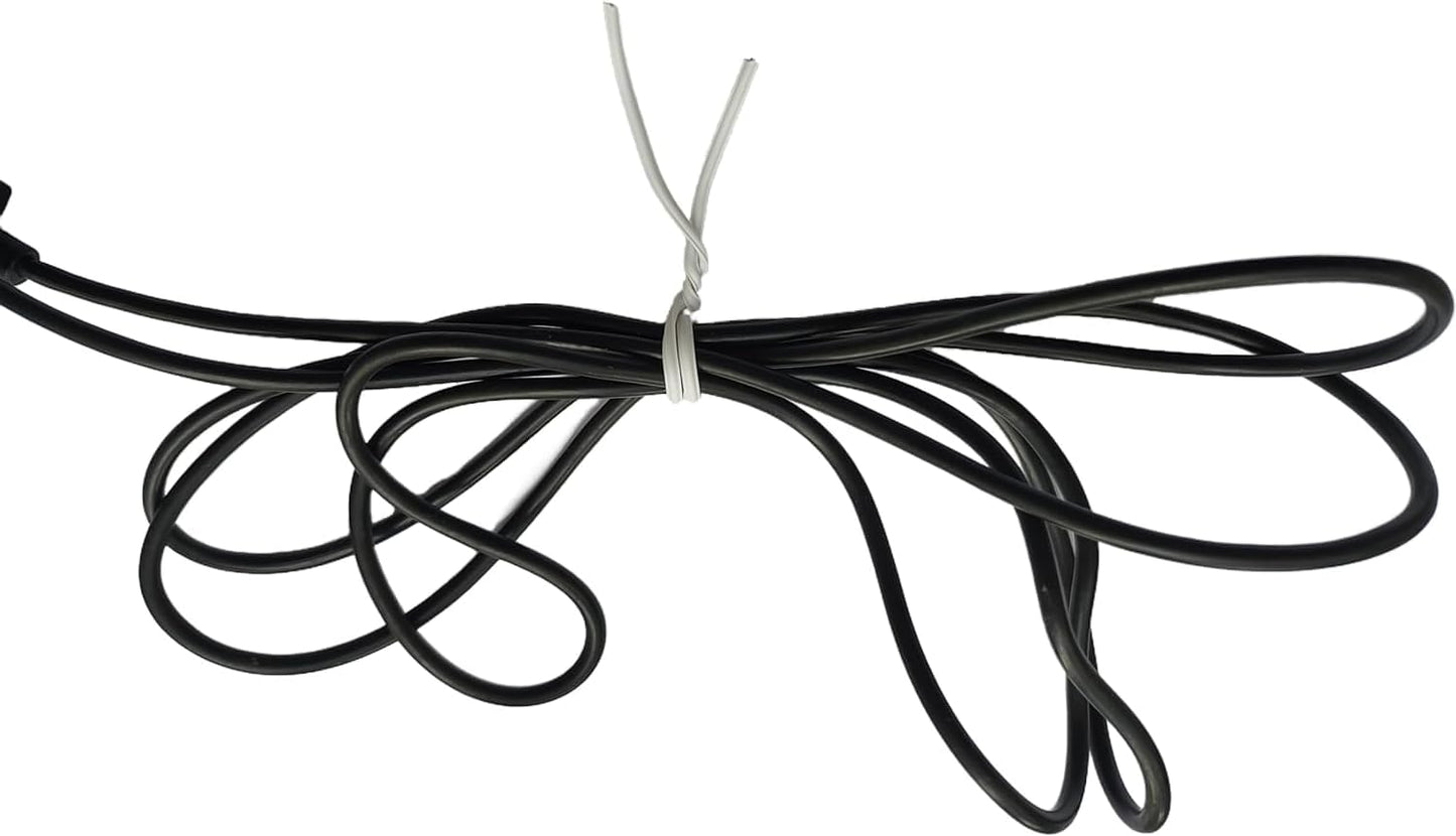 300 Pcs Plastic Twist Ties, Garden Plant Twist Tie Cable Tie, Plastic Cable Ties for Bread Candy Bags, Gift Bags (White,8 inches)