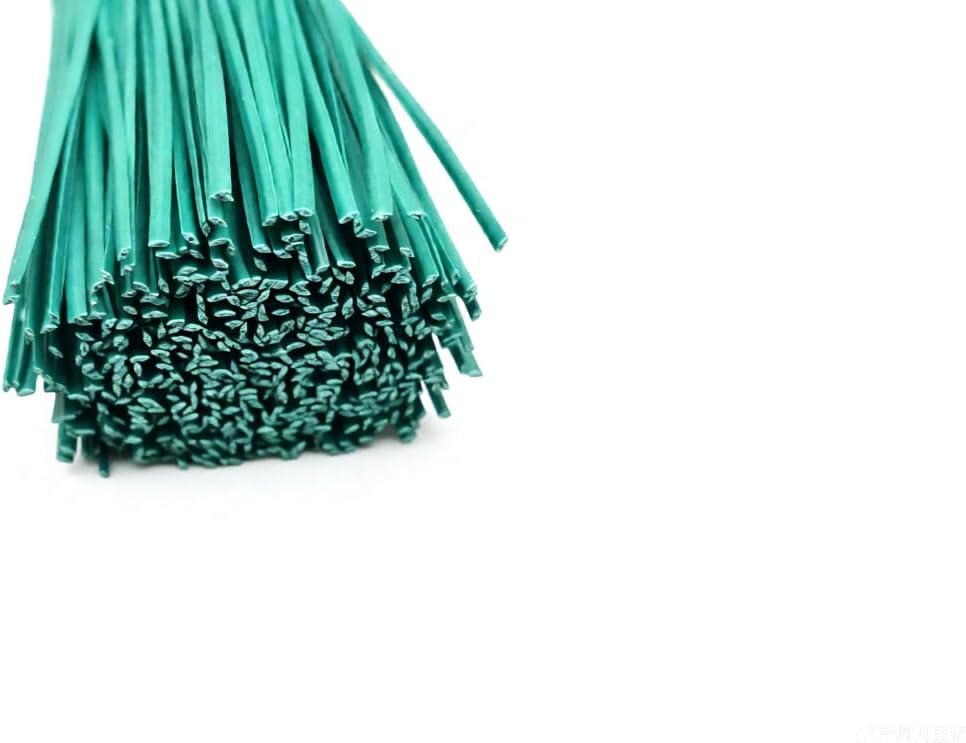 300 Pcs Plastic Twist Ties, Garden Plant Twist Tie Cable Tie, Plastic Cable Ties for Bread Candy Bags, Gift Bags (White,8 inches)