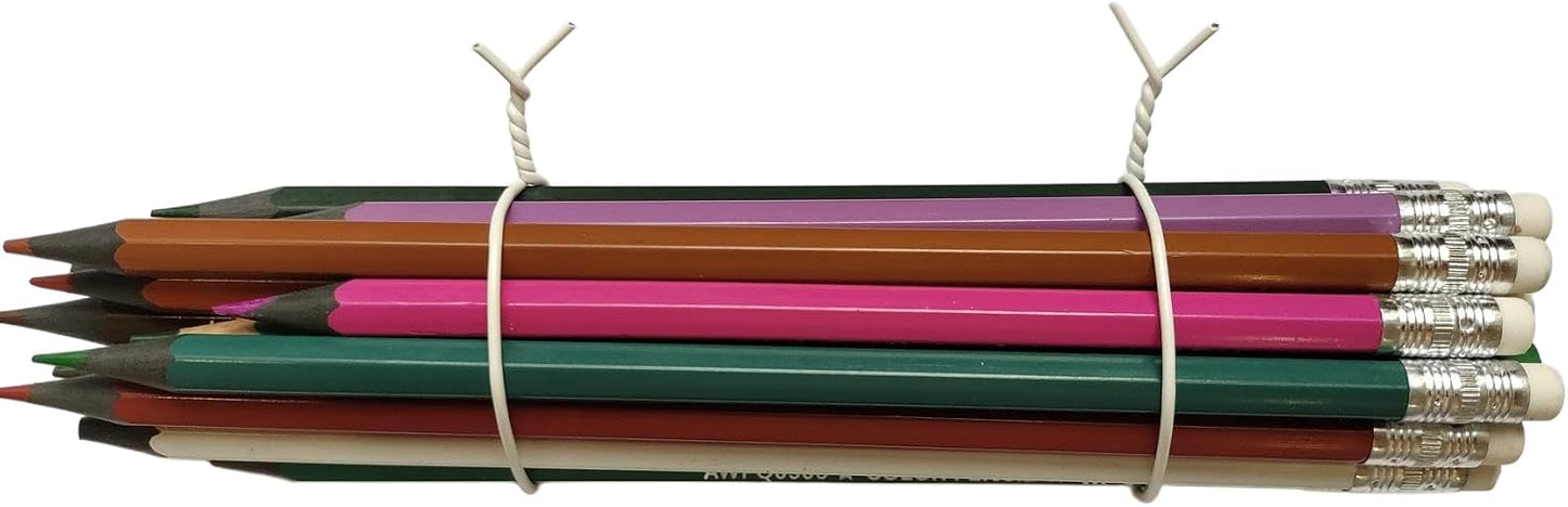 300 Pcs Plastic Twist Ties, Garden Plant Twist Tie Cable Tie, Plastic Cable Ties for Bread Candy Bags, Gift Bags (White,8 inches)