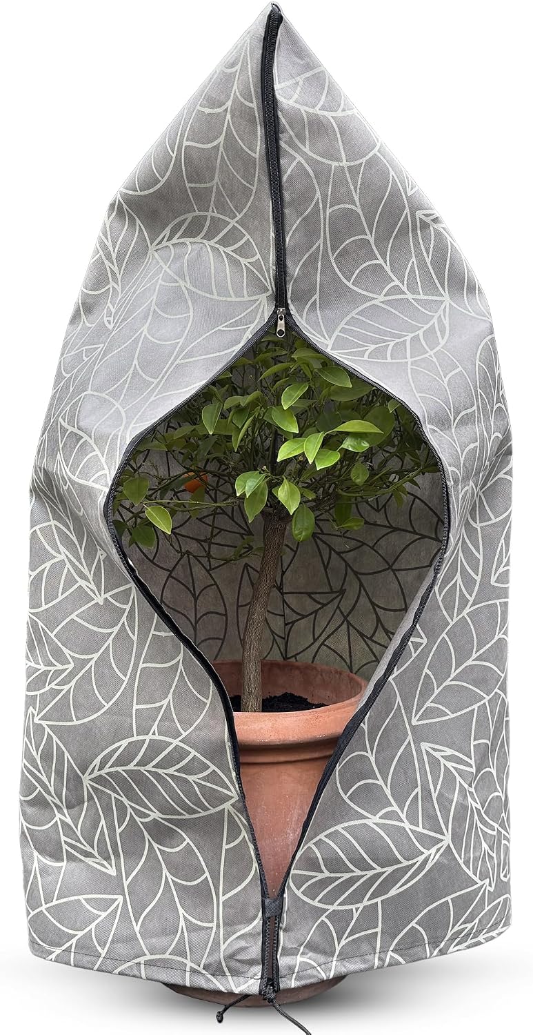 Plant Covers Freeze Protection 32"x47" | 2-Pack Winter Frost Blankets