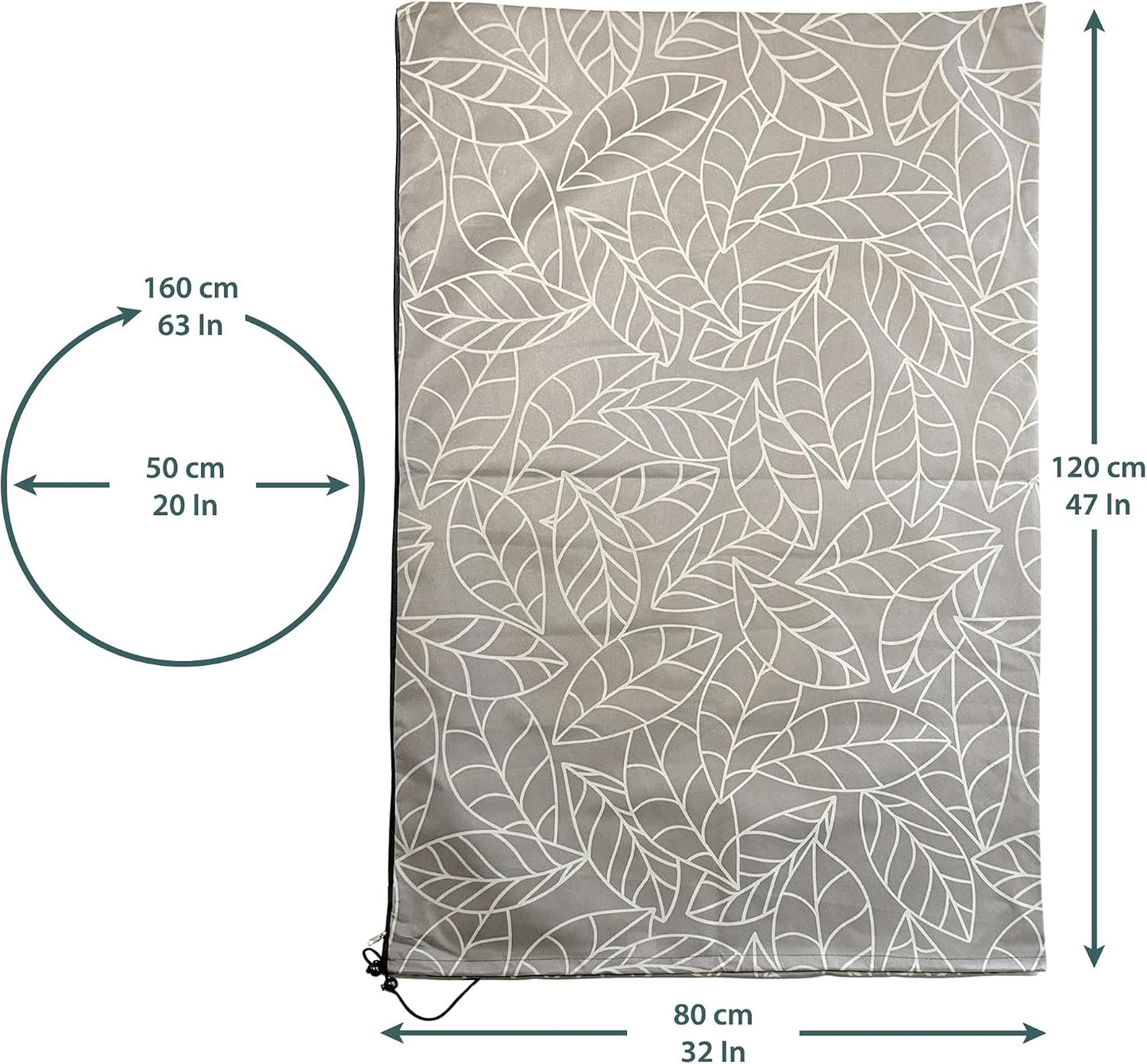 Plant Covers Freeze Protection 32"x47" | 2-Pack Winter Frost Blankets