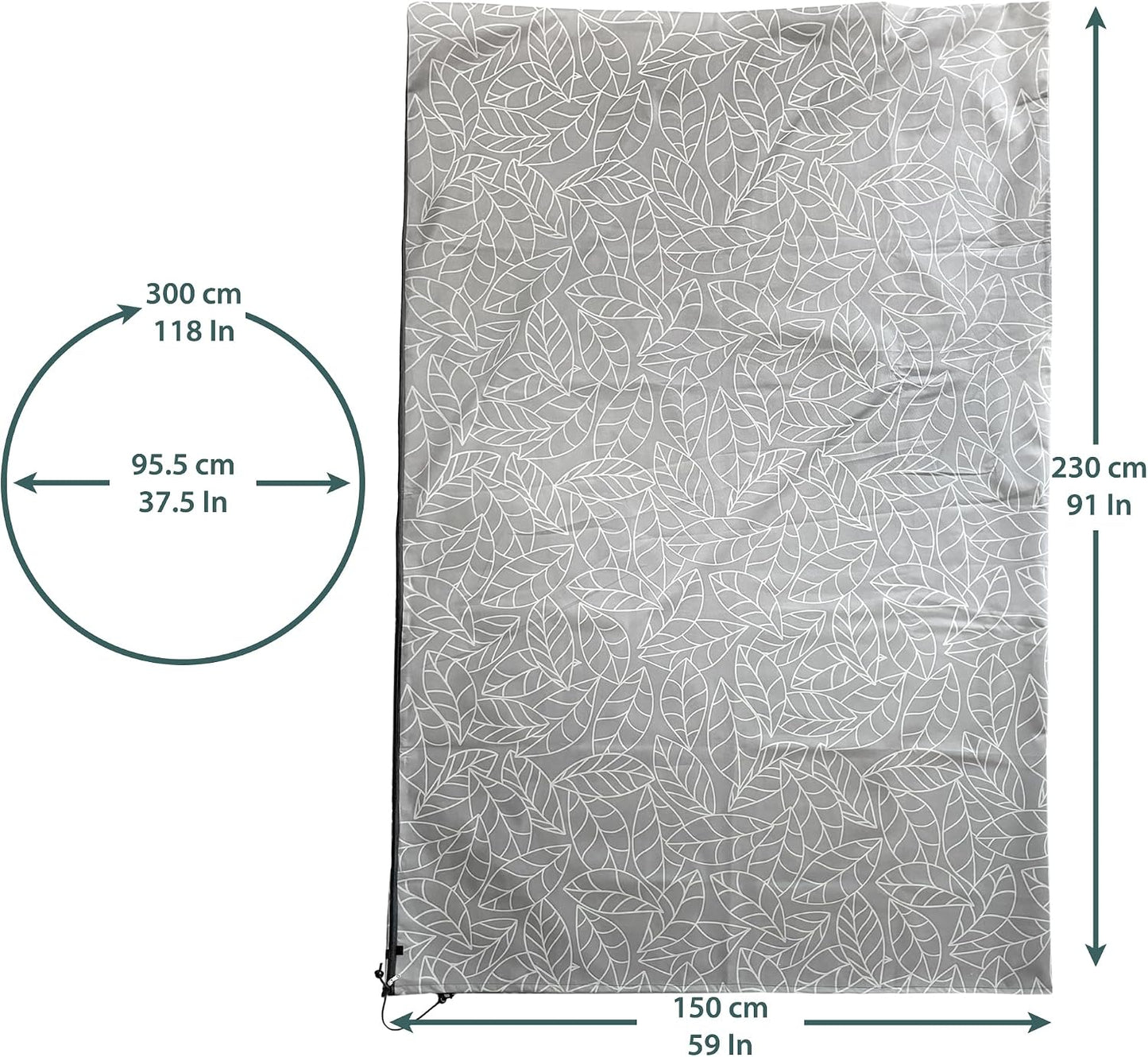 Plant Covers Freeze Protection 32"x47" | 2-Pack Winter Frost Blankets
