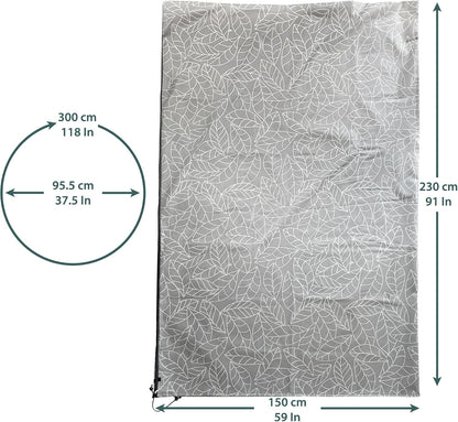 Plant Covers Freeze Protection 32"x47" | 2-Pack Winter Frost Blankets