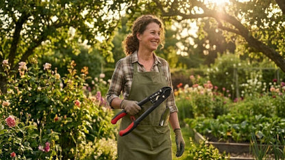 Ratchet Pruning Tree Loppers – Branch Cutter & Tree Trimmer – Easy-Pruning Lopper – High Carbon American Steel Blade – Compact Professional Garden Tool