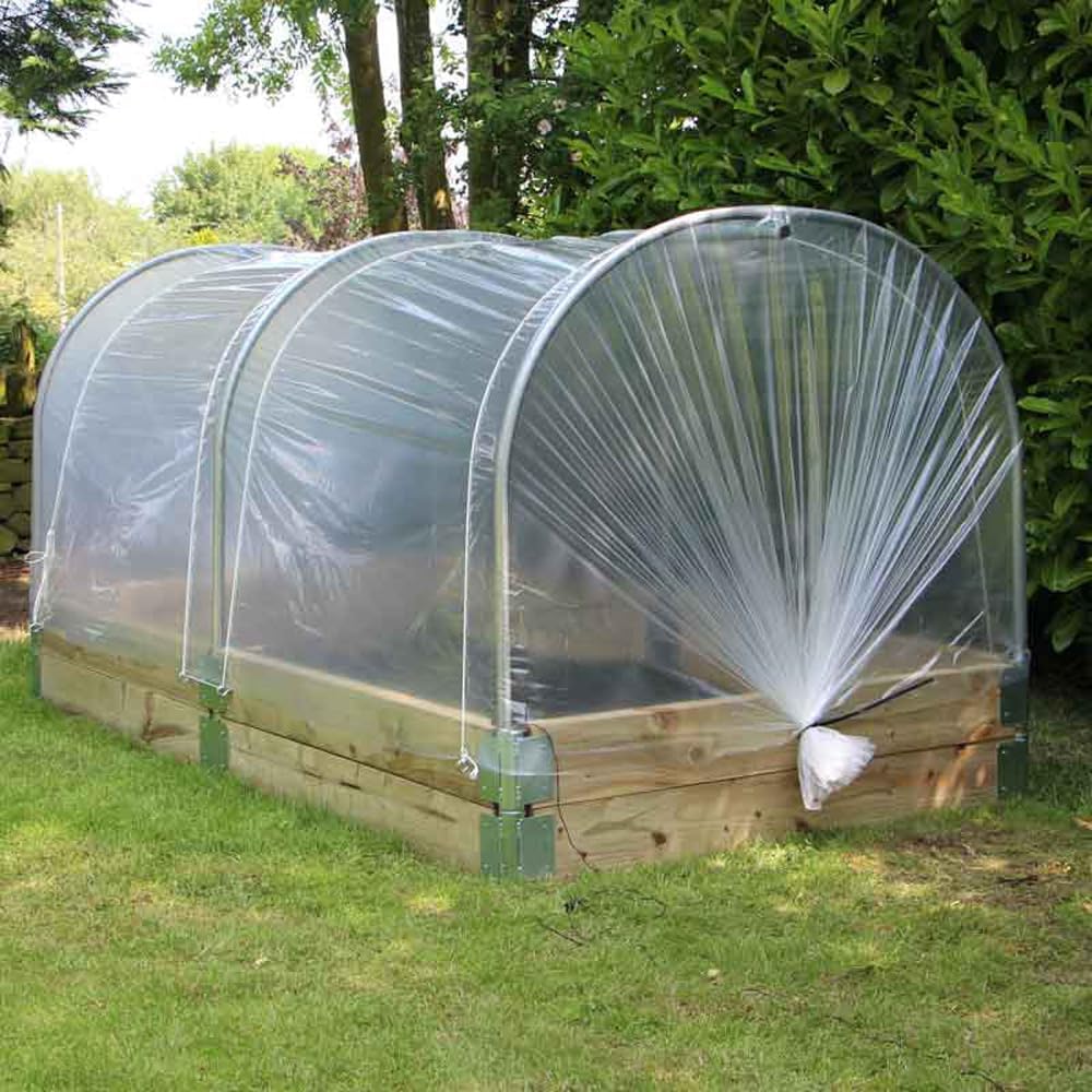 12 x 25 FT Lightweight Clear Plastic Sheeting, 2.4 Mil Poly Film