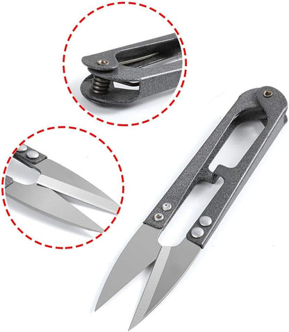 3 Pcs Thread Clippers Sewing Scissors 4.2 Inch Cutter Mini Snip Trimming Nipper Handheld Snippers Embroidery Clippers Sewing Scissors for Stitch Art Craft Project Tailor DIY Supplies