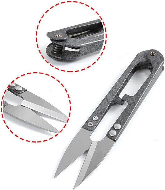 3 Pcs Thread Clippers Sewing Scissors 4.2 Inch Cutter Mini Snip Trimming Nipper Handheld Snippers Embroidery Clippers Sewing Scissors for Stitch Art Craft Project Tailor DIY Supplies