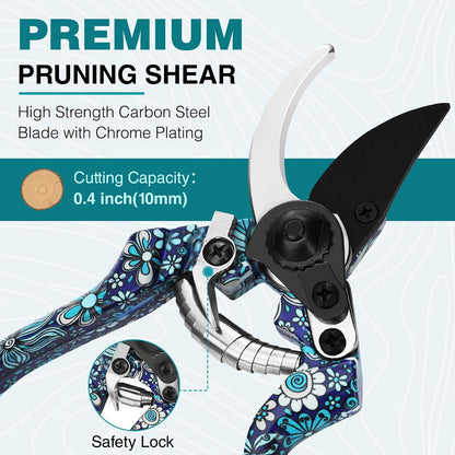 4PCS Aluminum Garden Tool Set, Heavy Duty