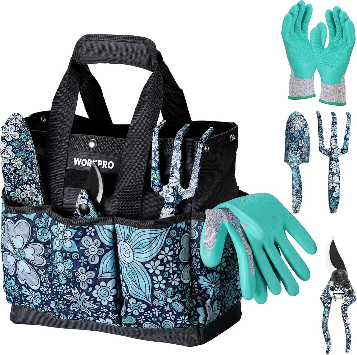 4PCS Aluminum Garden Tool Set, Heavy Duty