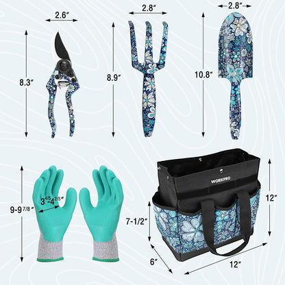 4PCS Aluminum Garden Tool Set, Heavy Duty