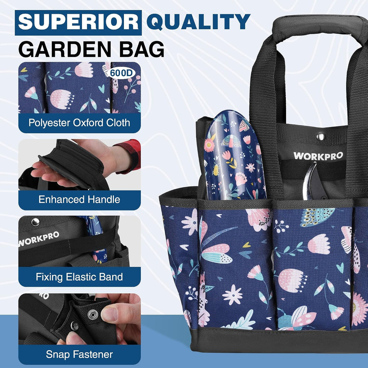 4PCS Aluminum Garden Tool Set, Heavy Duty