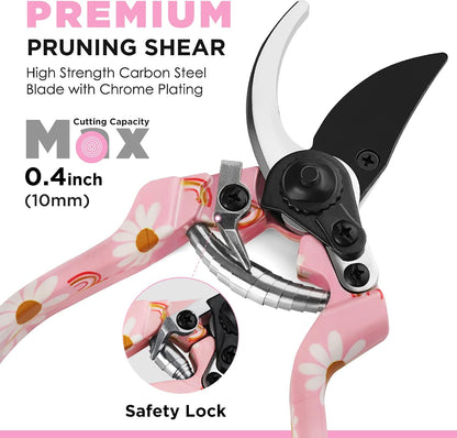 4PCS Aluminum Garden Tool Set, Heavy Duty